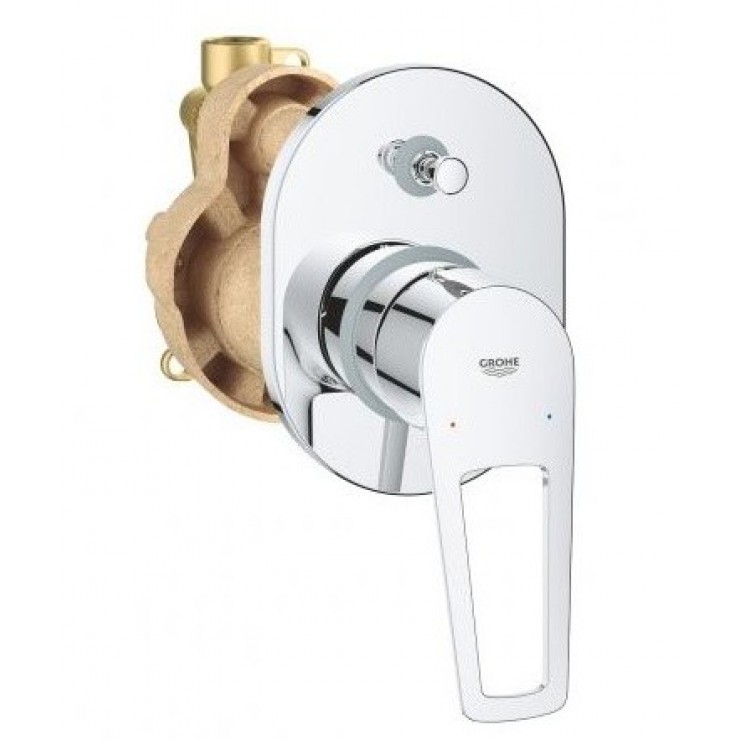 Bộ Trộn nhiệt sen tắm Grohe 29041001 Nóng Lạnh Âm Tường