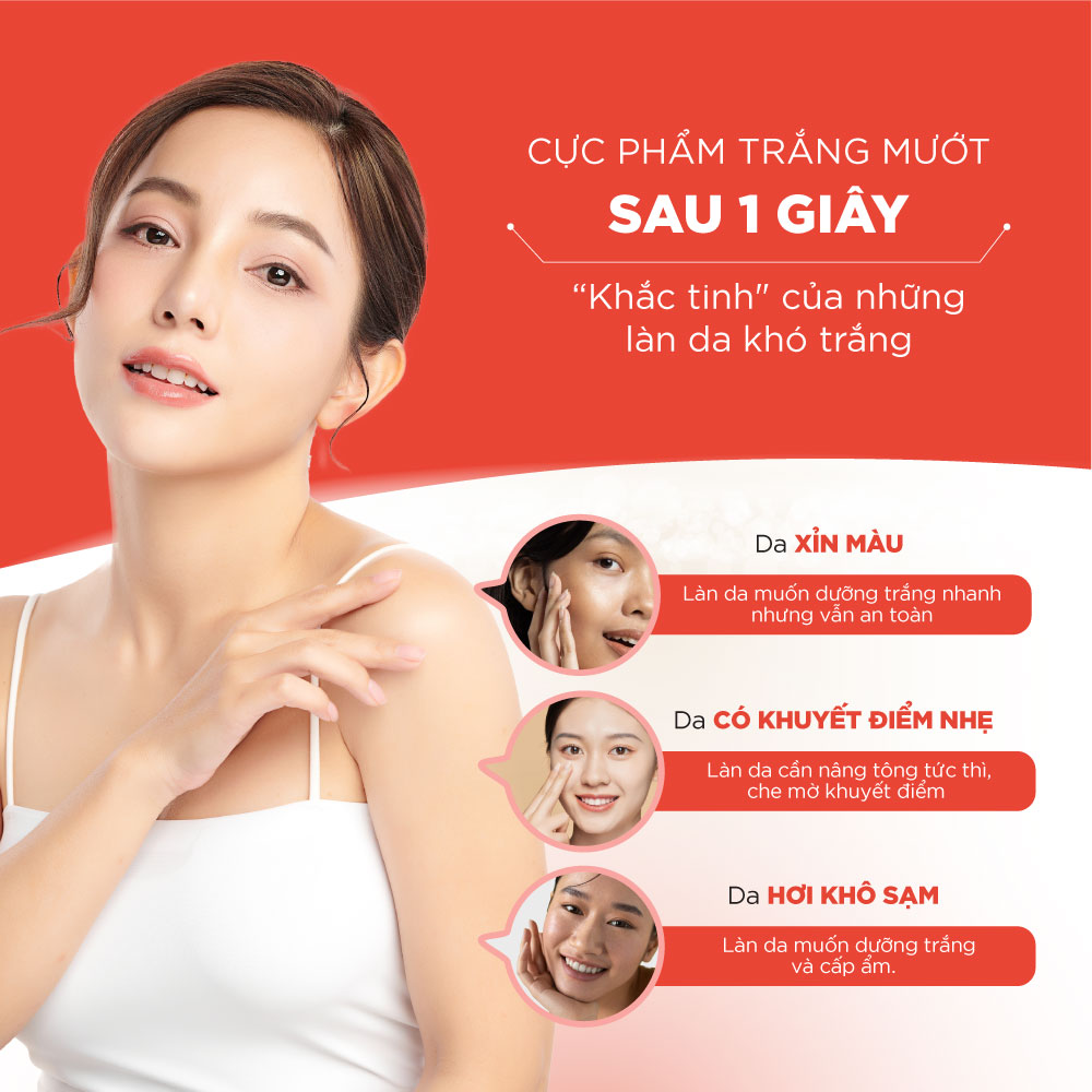 Combo Dưỡng Trắng 3D-BRIGHTY LANCI 50ml
