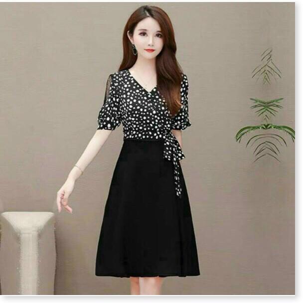 ĐẦM LỤA THIẾT KẾ HỌA TIẾT ĐƠN GIẢN