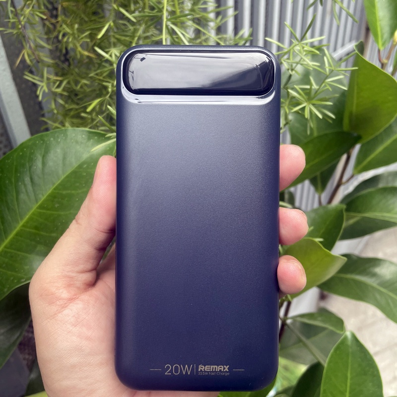 Pin dự phòng 20000mAh Remax RPP-521 sạc nhanh Bole Series QC 22.5W và PD 20W - tích hợp 2 input 3 output - Hàng chính hãng