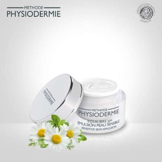 Kem dưỡng Methode Physiodermie Sensitive Skin Emulsion phục hồi sau Laser, nhiễm Corticoid, làm dịu da nhạy cảm 50ml