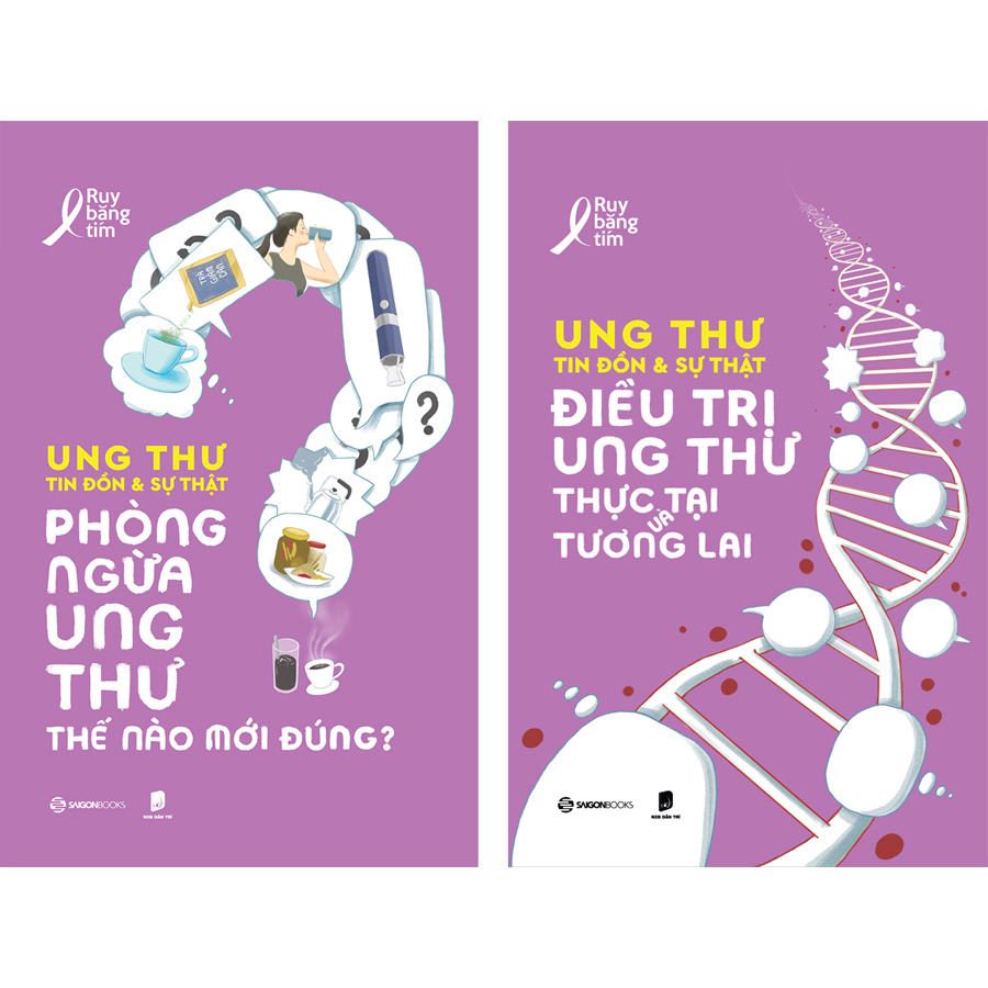 Bộ Sách 2 Cuốn: Ung Thư - Tin Đồn Và Sự Thật