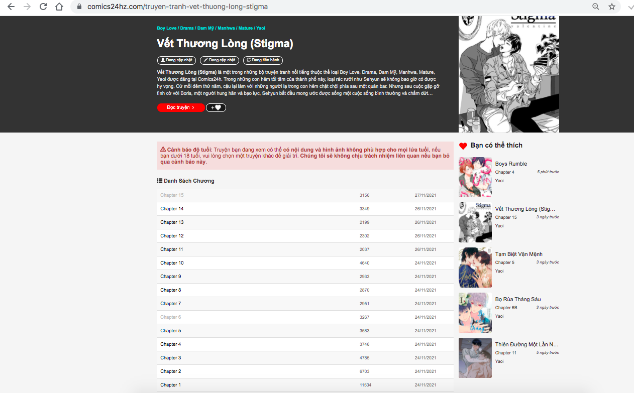 vết thương lòng (stigma) chapter 18 2