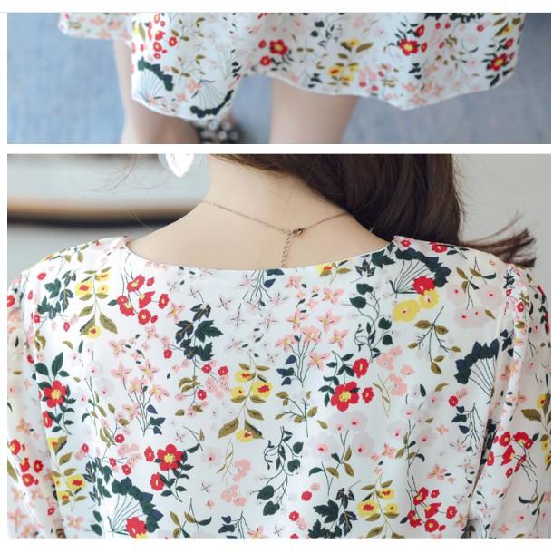 ĐẦM BẦU , VÁY BẦU CÔNG SỞ IN HOA
