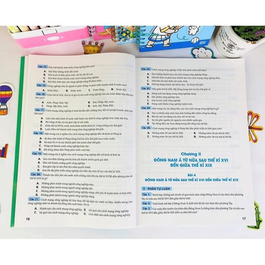 Sách Phát Triển Năng Lực Lịch Sử 8