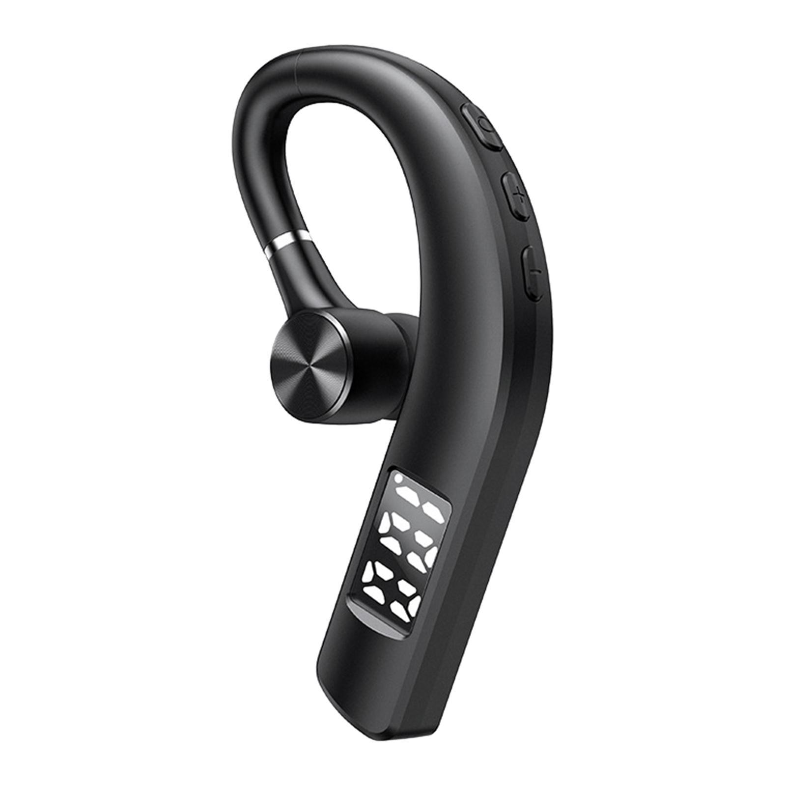 Set of 2 Bluetooth Headset Ear Hook Headphones Noise Cancelling for Business