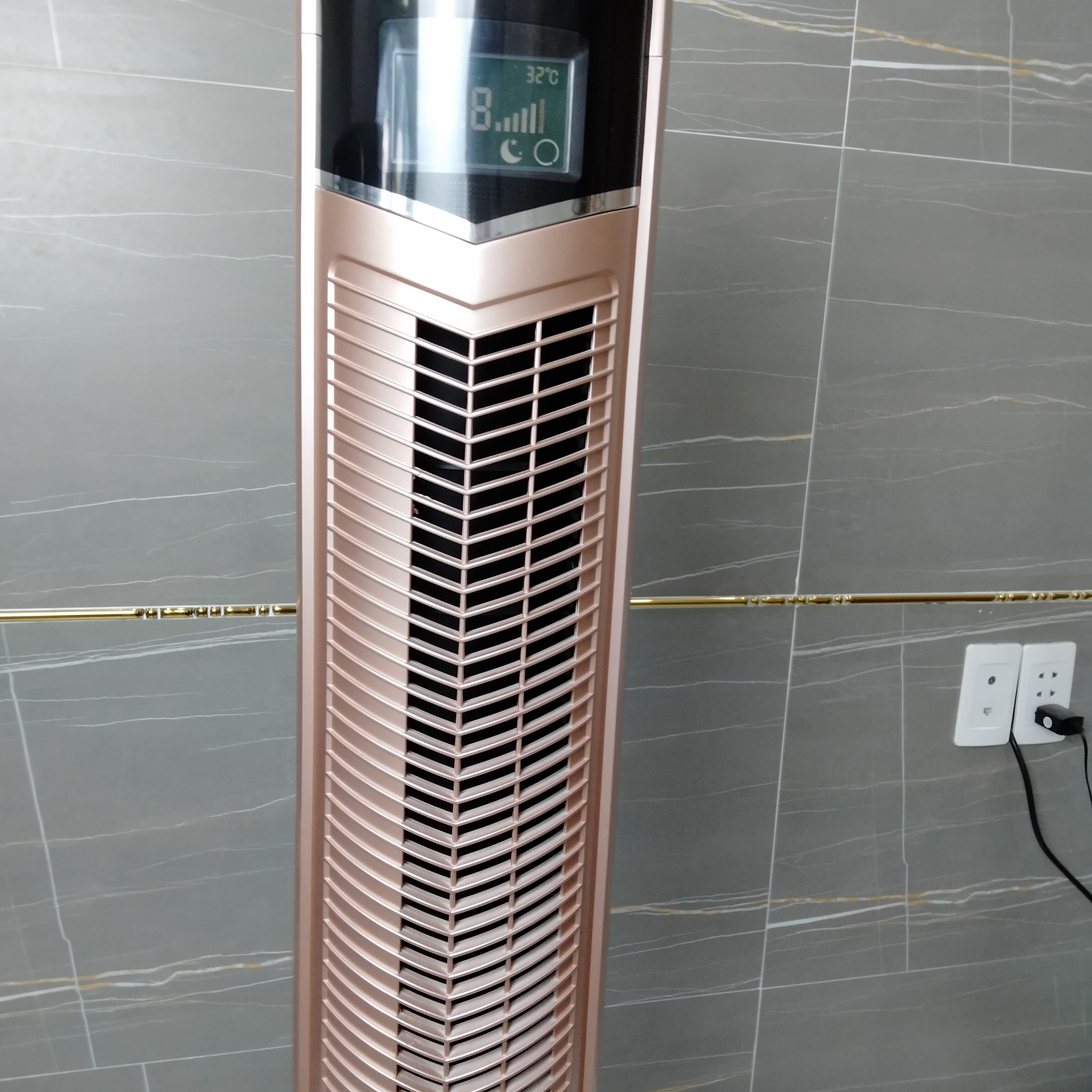 Quạt tháp tháp Panworld PW-059H quạt không cánh xoay 360 độ - Hàng chính hãng