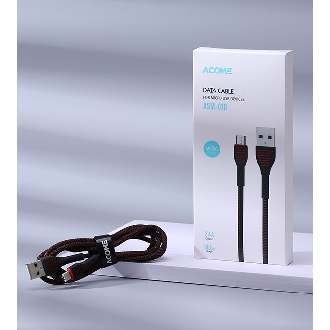 ] - Dây sạc Type C, Micro | Acome - ASC-010/ASM-010 - Hàng Chính Hãng