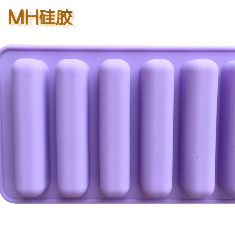 Khuôn Silicone Làm Thạch Rau Câu,Sô Cô La,Tiramisu Hình 10 Bánh Quy Dài