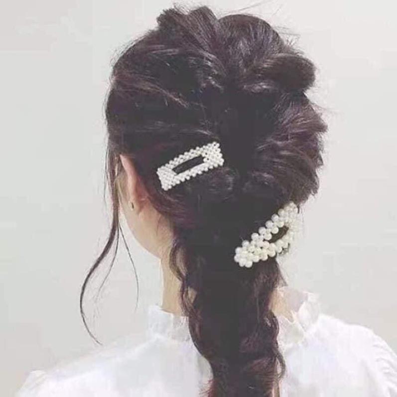Set 20 chiếc kẹp tóc ngọc trai nhân tạo Hàn Quốc siêu xinh