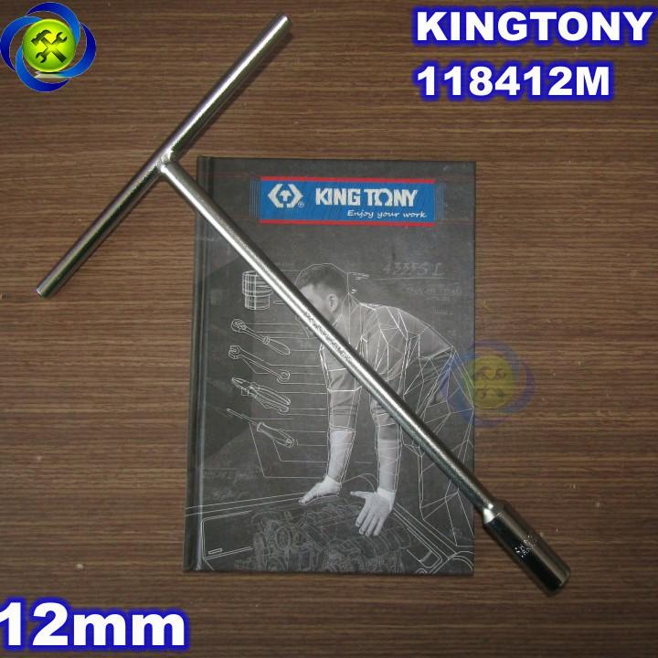 Tay vặn chữ T đầu 12mm Kingtony 118412M loại dài 300mm