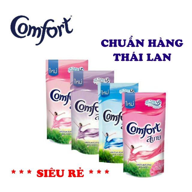 Nước xả vải Comfor thơm lâu Thái Lan 580ml – Nước xả giặt quần áo mềm vải (Giao màu ngẫu nhiên) GD001-01