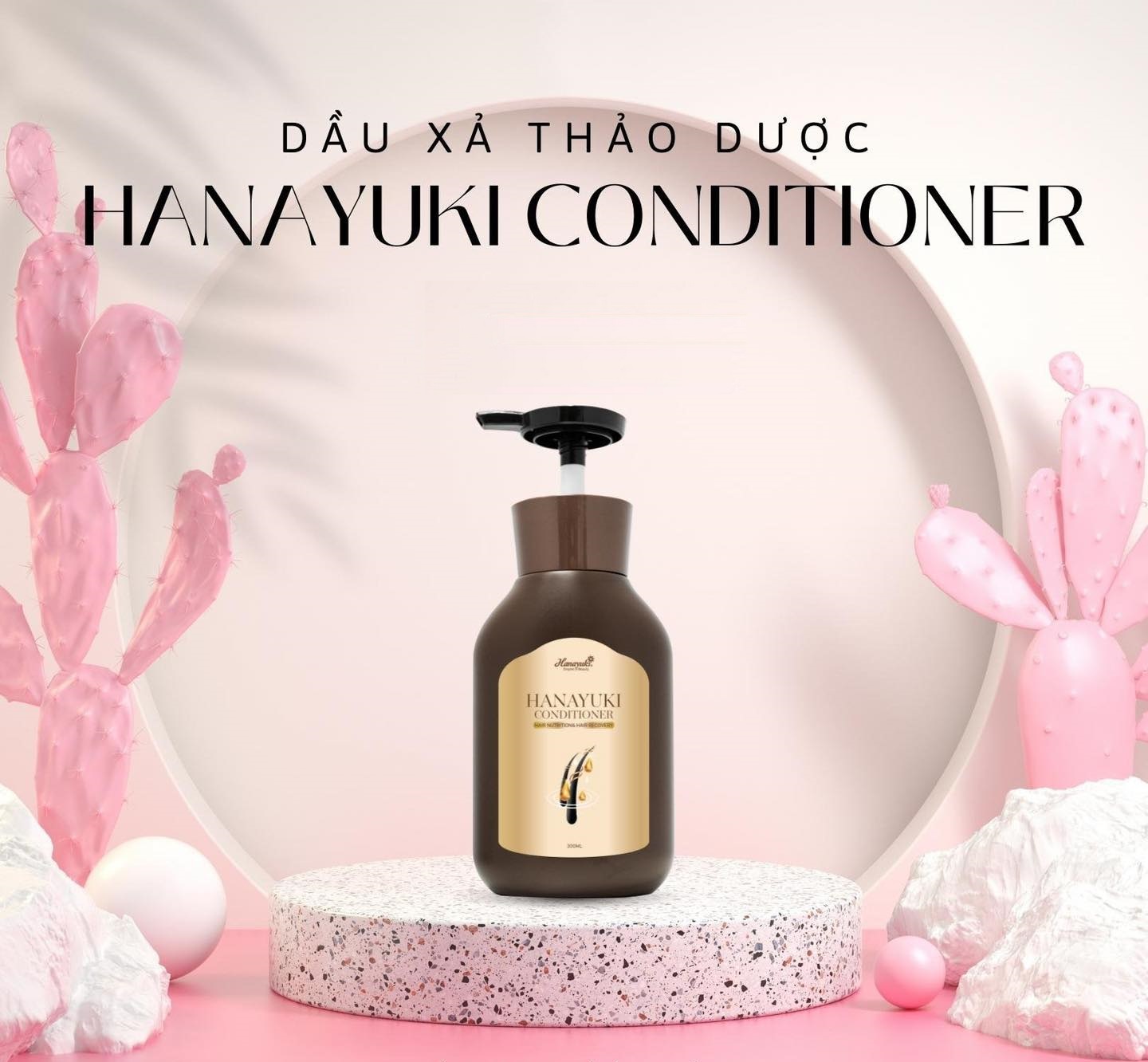 Dầu Xả Thảo Dược Hanayuki 300g