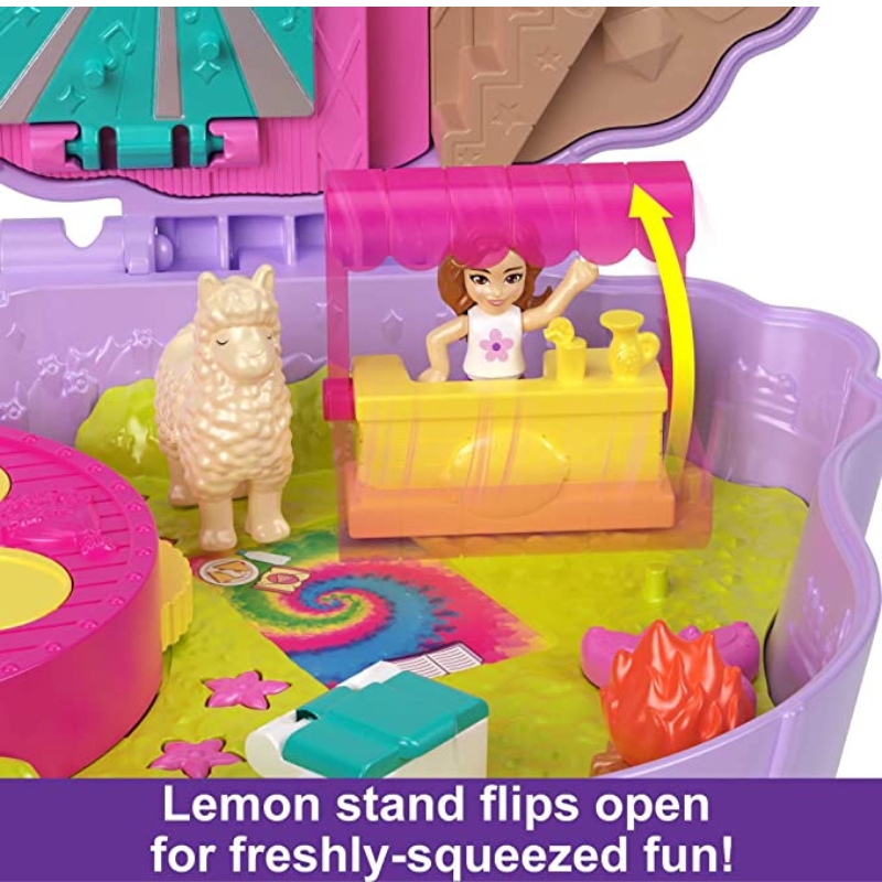 Đồ Chơi POLLY POCKET Và Thế Giới Âm Nhạc Llama HKV33/FRY35