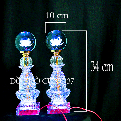 CẶP  ĐÈN THỜ LED PHA LÊ