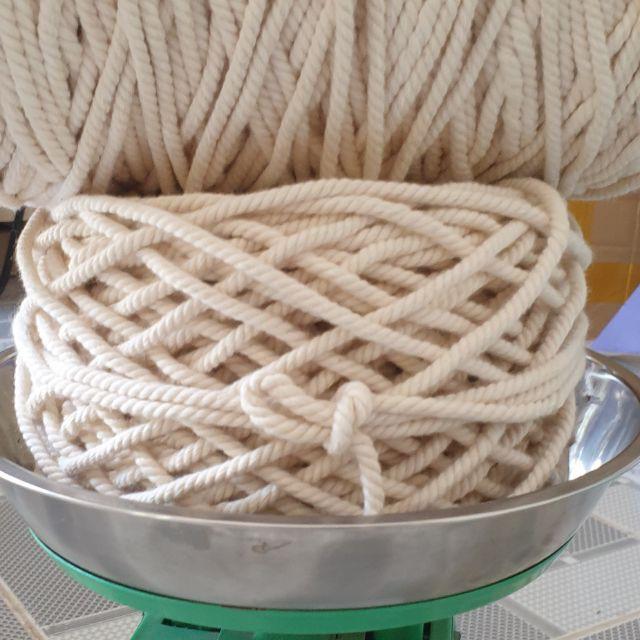 200gram dây macrame 5mm xoắn ngà