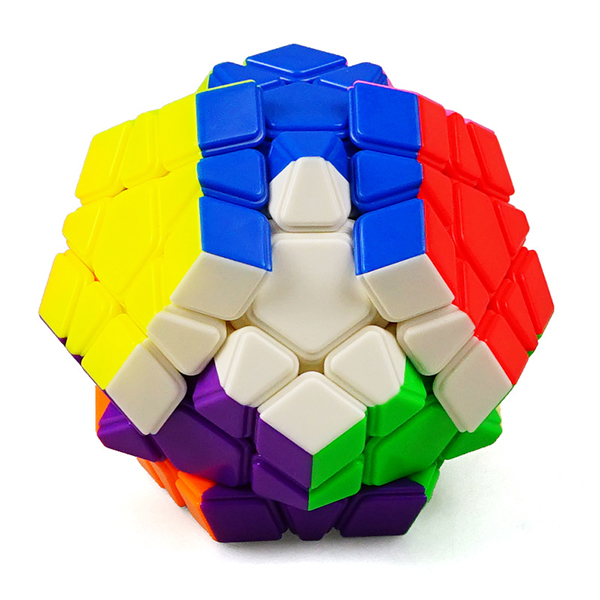 Rubik Megaminx Stickerless 12 mặt 3x3 Đồ Chơi Giáo Dục Thông Minh