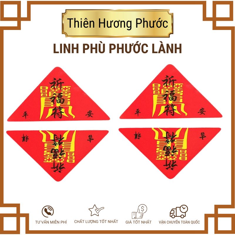 Linh phù bình an mini