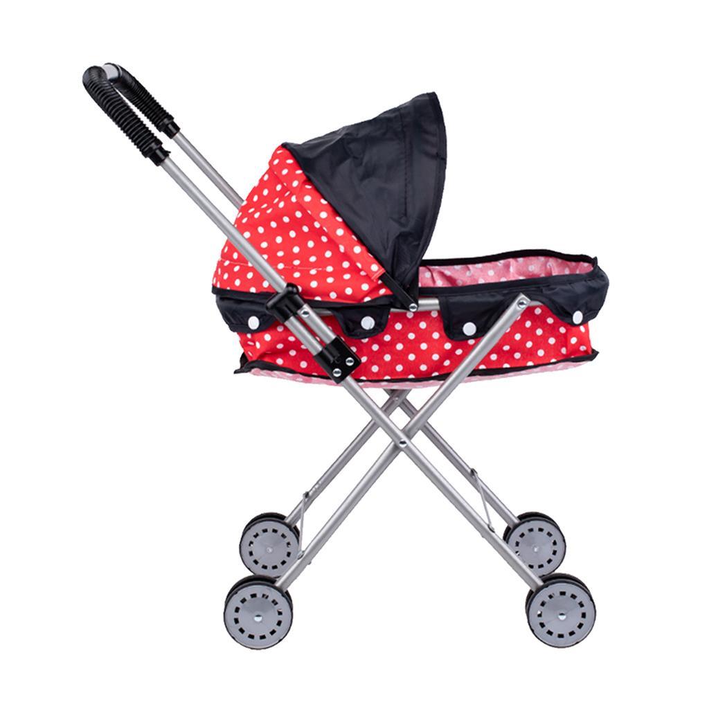 Foldable Dotted  and stroller Trolley w/ ,  for Toddlers Gift