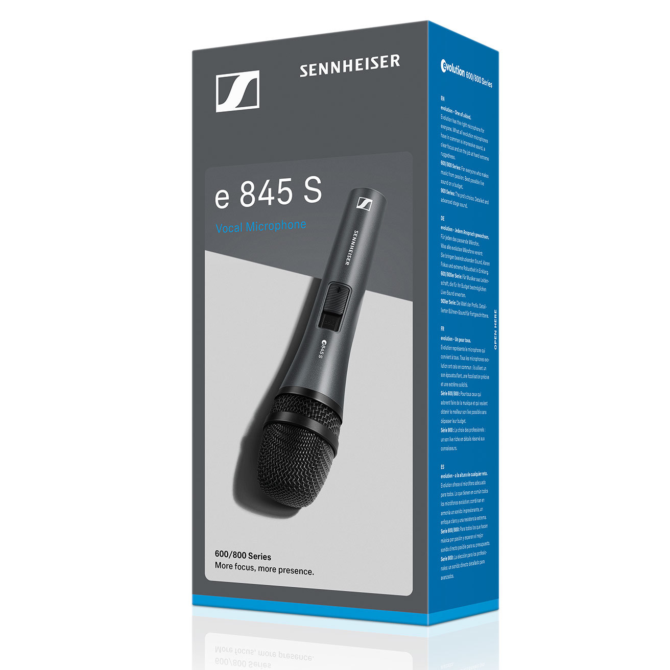 Micro có dây Sennheiser E 845 S – Hàng Chính Hãng