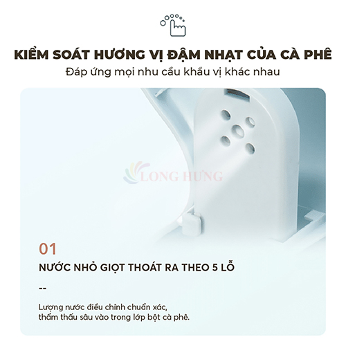 Máy pha cà phê Bear SB-CF06A - Hàng chính hãng