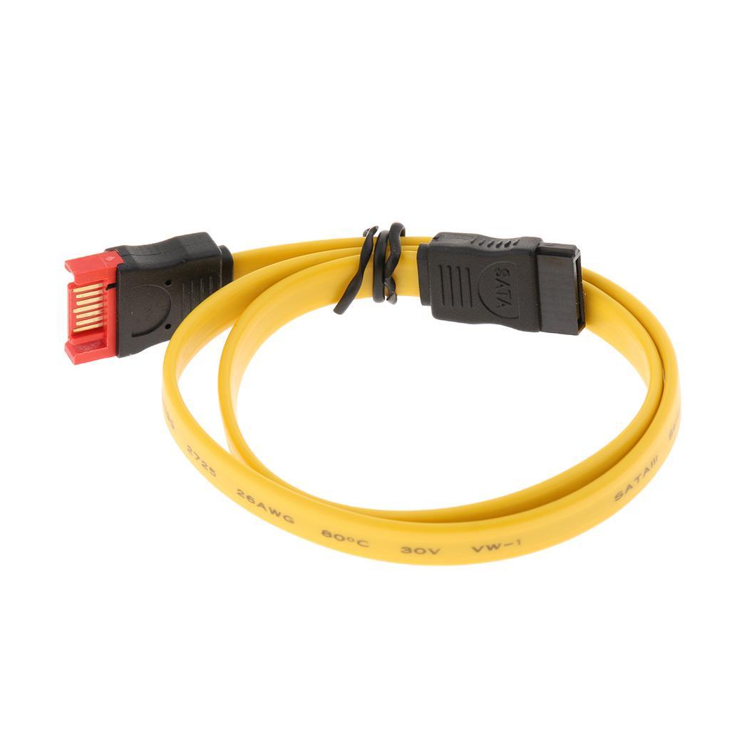 III Cable, III 7 Pin Male Pin Female Extension Cable, Yellow