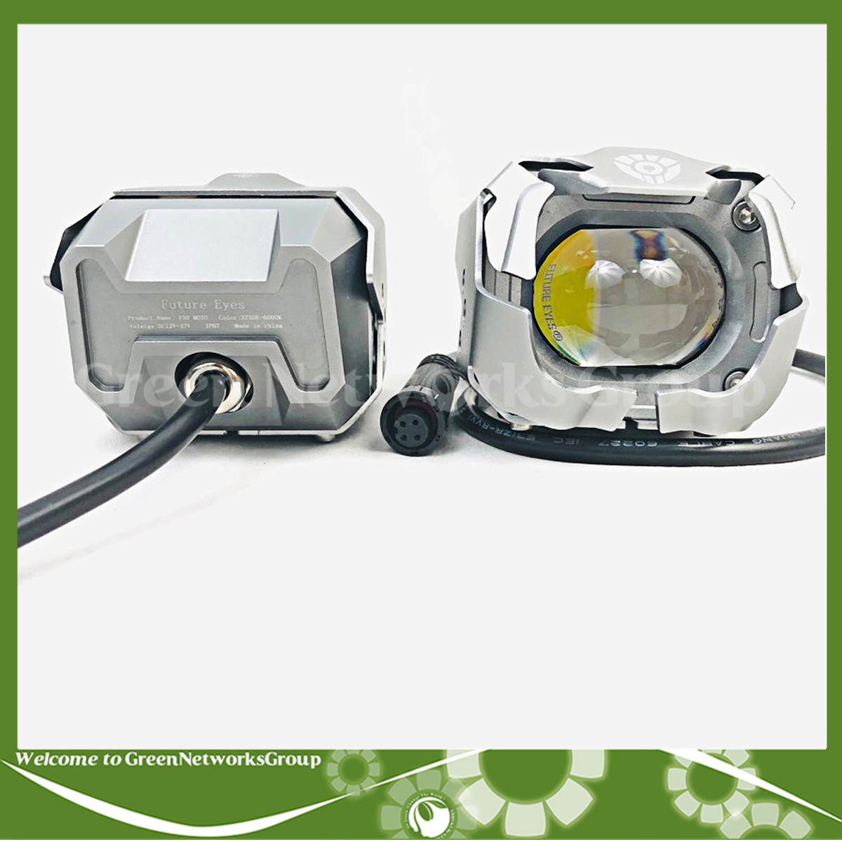 Đèn trợ sáng - Đèn trợ sáng xe máy mô tô PKL - Đèn trợ sáng F30 60W Green Networks Group