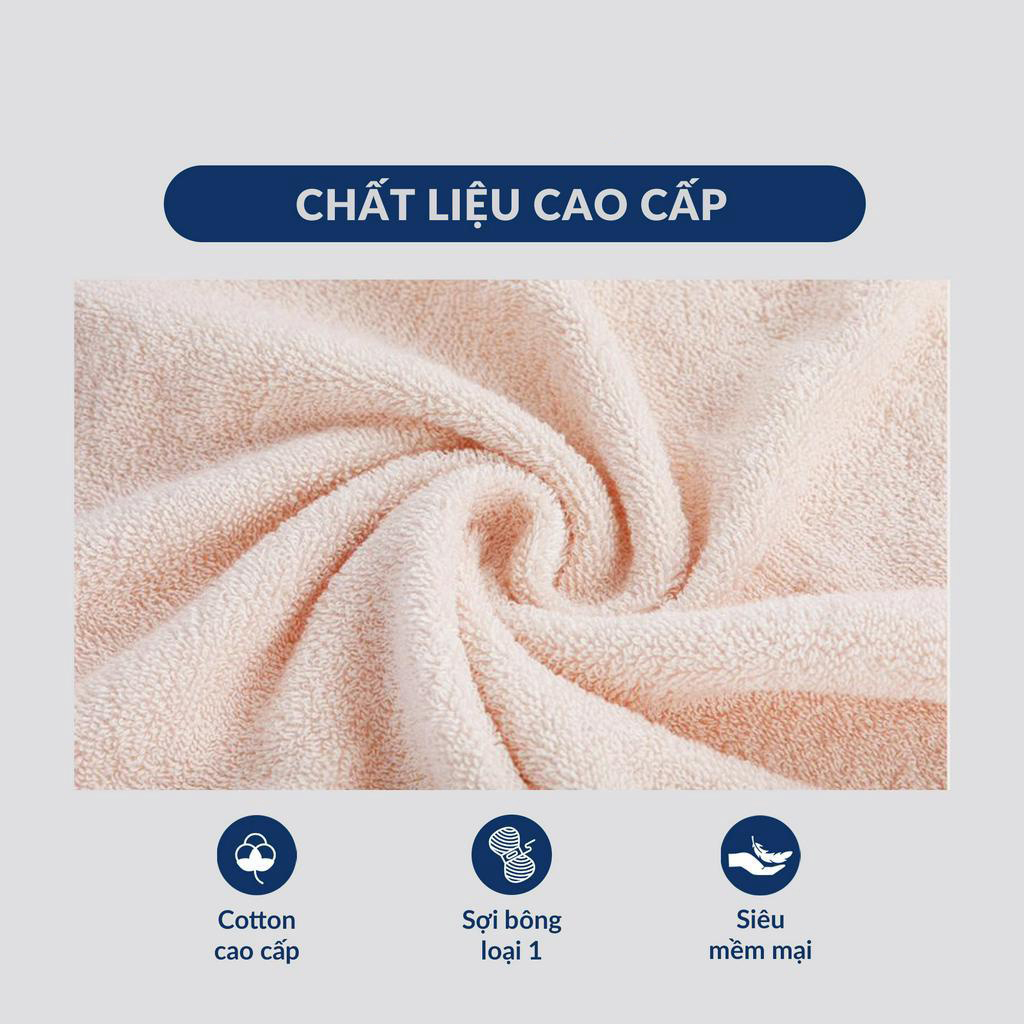 Khăn Tắm Lông Cừu Hàn Quốc Loại 1 Cỡ Lớn 70x140cm Siêu Mềm Mịn Thấm Hút Nước Tốt Nhiều Màu - Giao Màu Ngẫu Nhiên