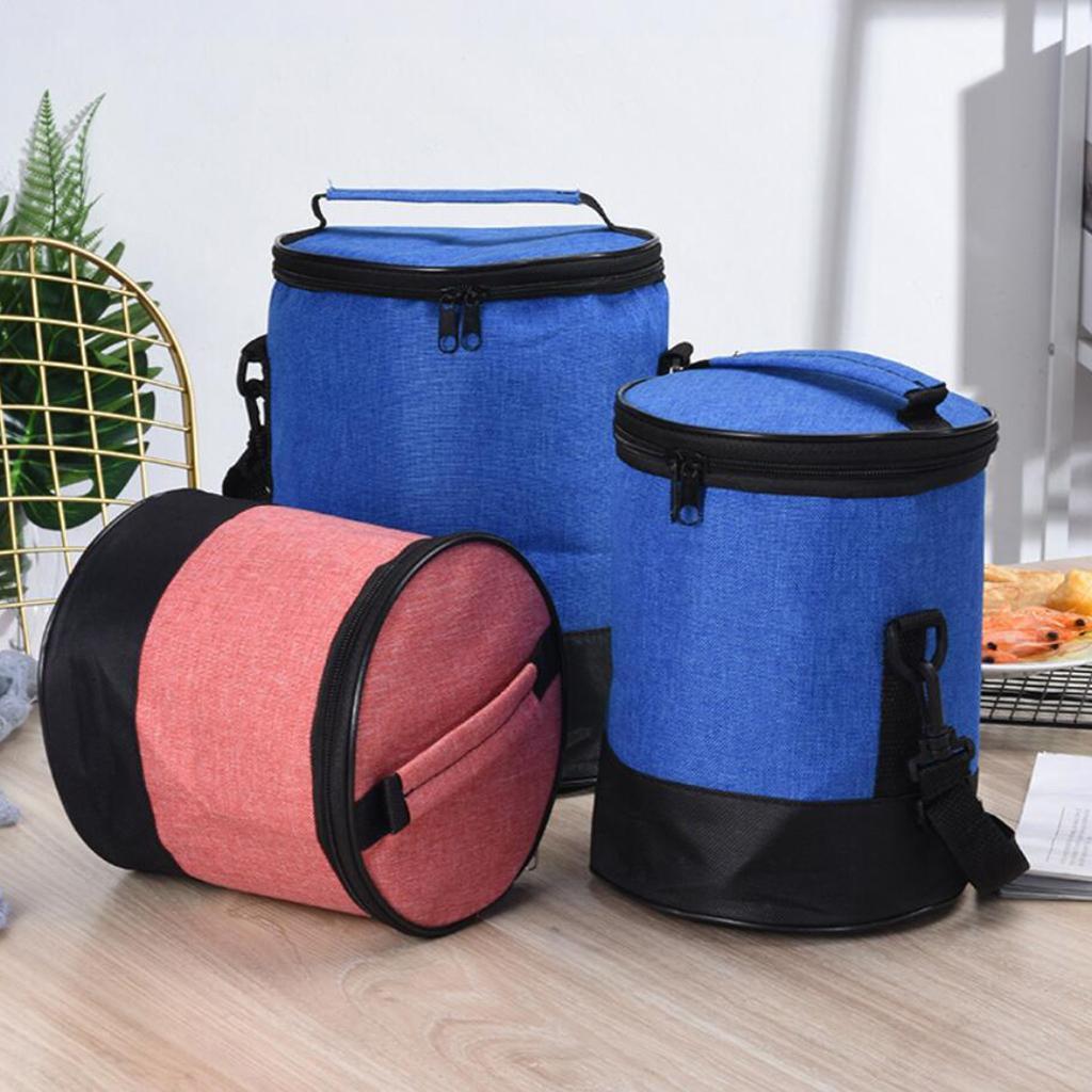 Insulated Lunch Box Carrier, Picnic Food Cooler Container