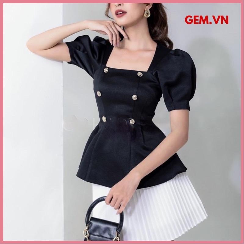 Áo kiểu thời trang G471 tôn vòng 1 che khuyết điểm vòng 2 và bụng mỡ