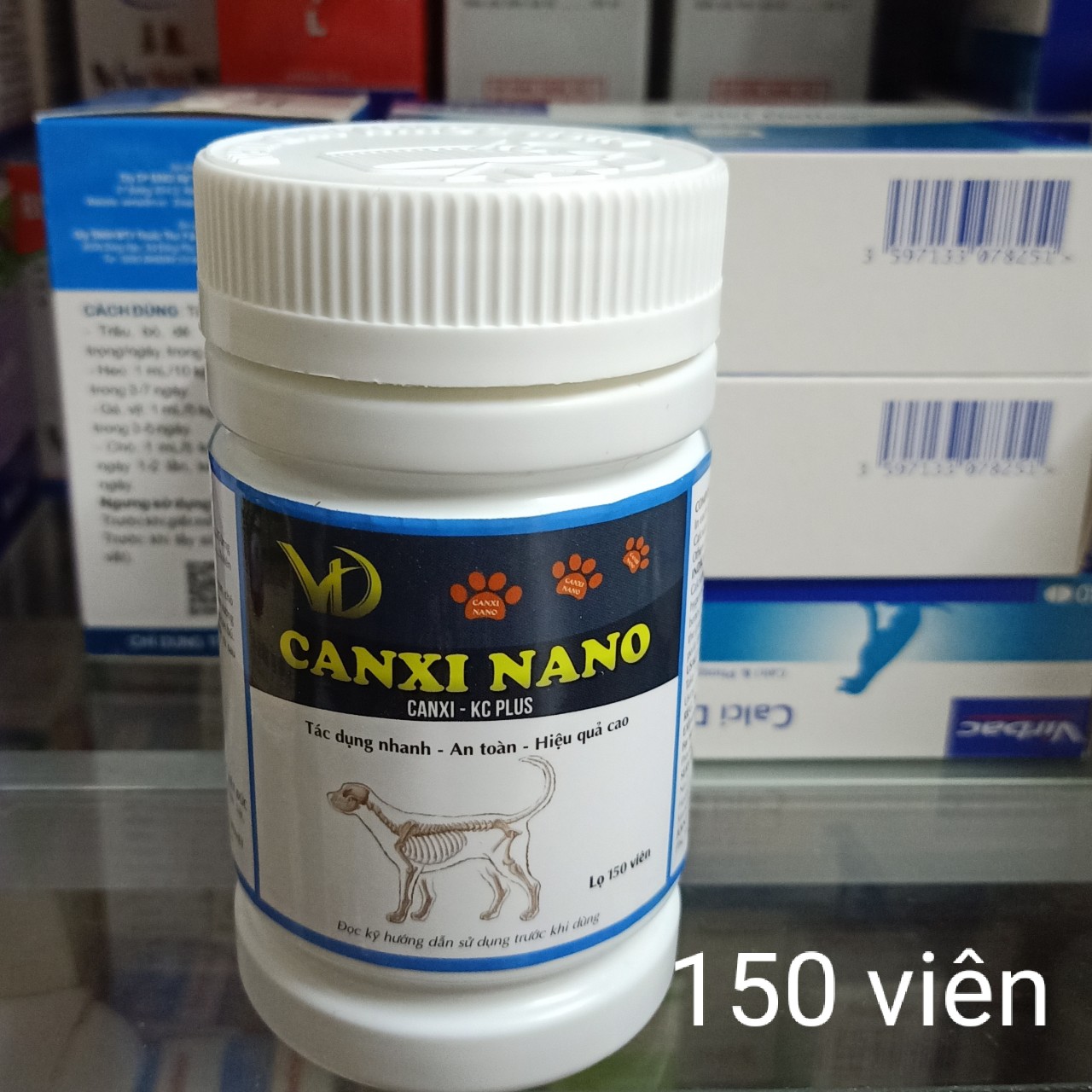 Viên Canxi Nano Cho Chó