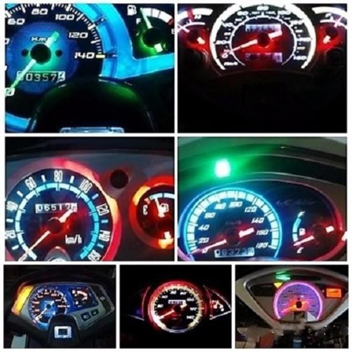 Đèn báo số đổi màu đồng hồ xe máy siêu đẹp lắp các dòng xe số