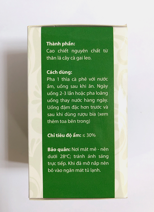 Cao sệt cà gai leo An Xuân chiết từ thân, cành giải độc gan, hạ men gan, hỗ trợ trị các bệnh về gan