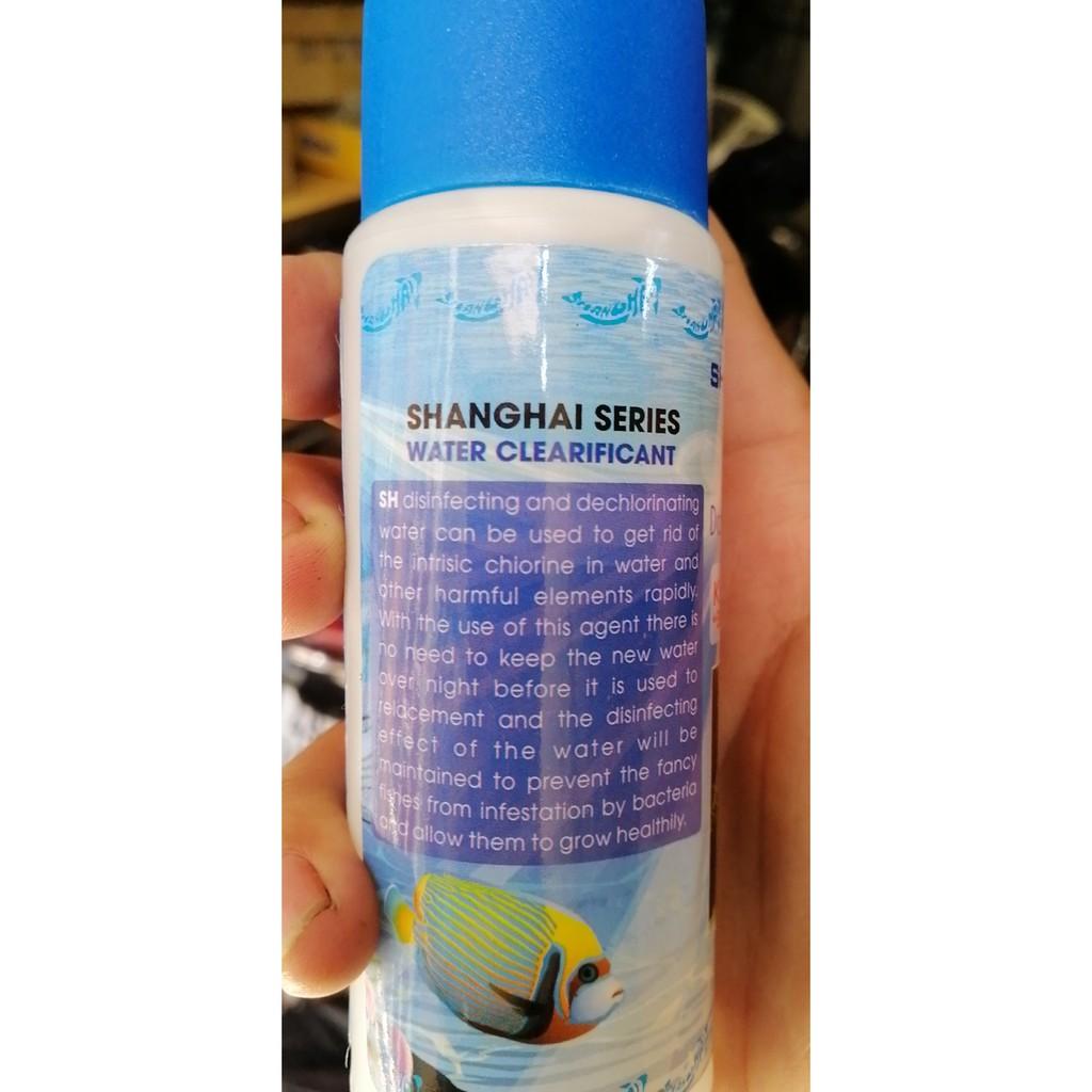 Dung dịch Khử Nước Mới, khử Clo cho hồ Cá thương hiệu ShangHai