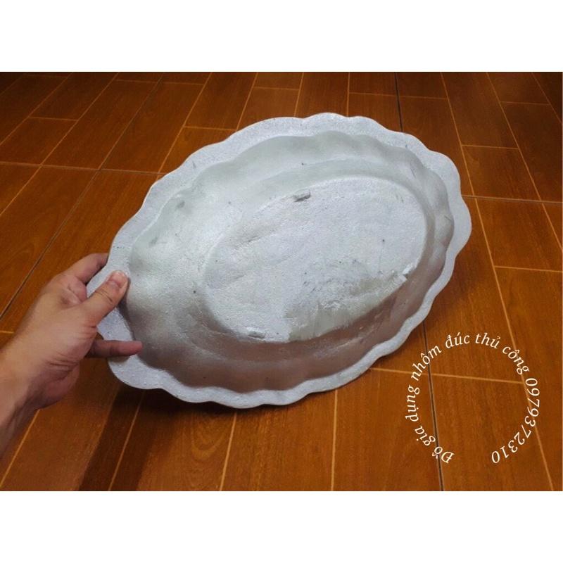 Khay lẩu cá chép om dưa bằng gang đúc