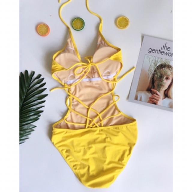 Đồ bơi bikini 1 mảnh siêu đan dây sau siêu hot