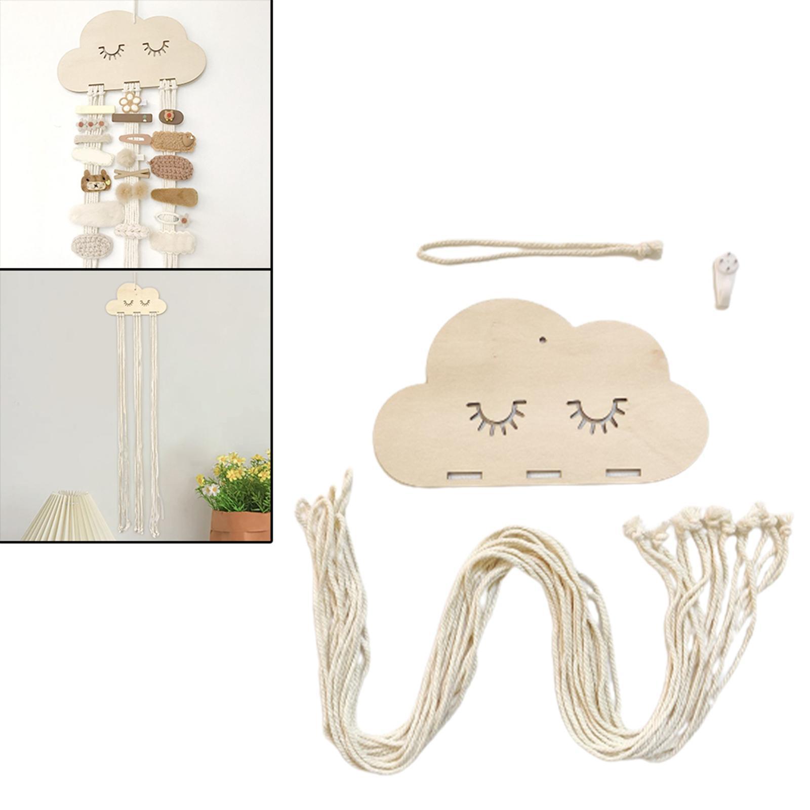 Hair Clips Holder,Fringe Hair Bows Headband Holder Storage Organizer Hanger for Girls