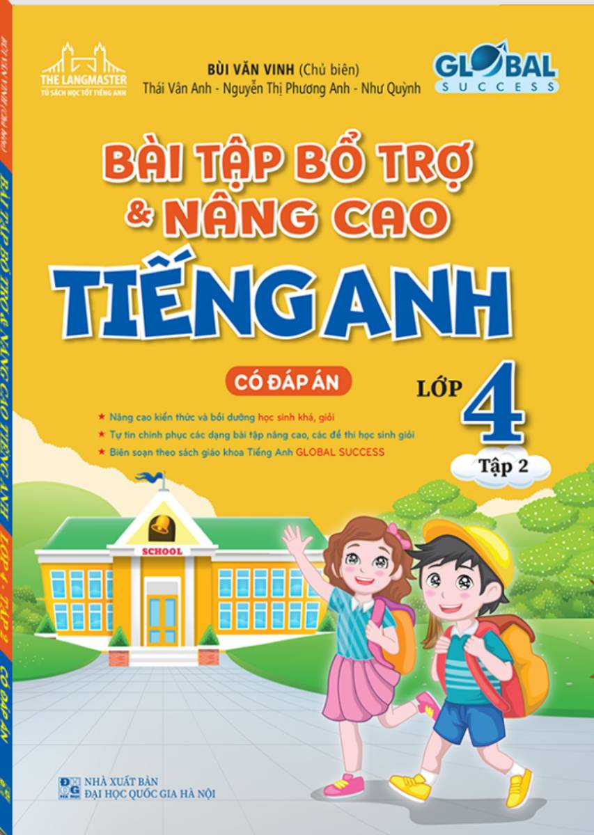 Bài Tập Bổ Trợ Và Nâng Cao Tiếng Anh Lớp 4 - Tập 2 _MT