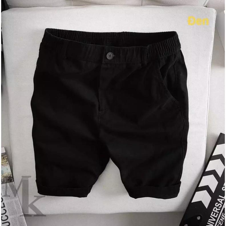 Quần short ngố nam vải đủi mềm mịn giản cao cấp HT28