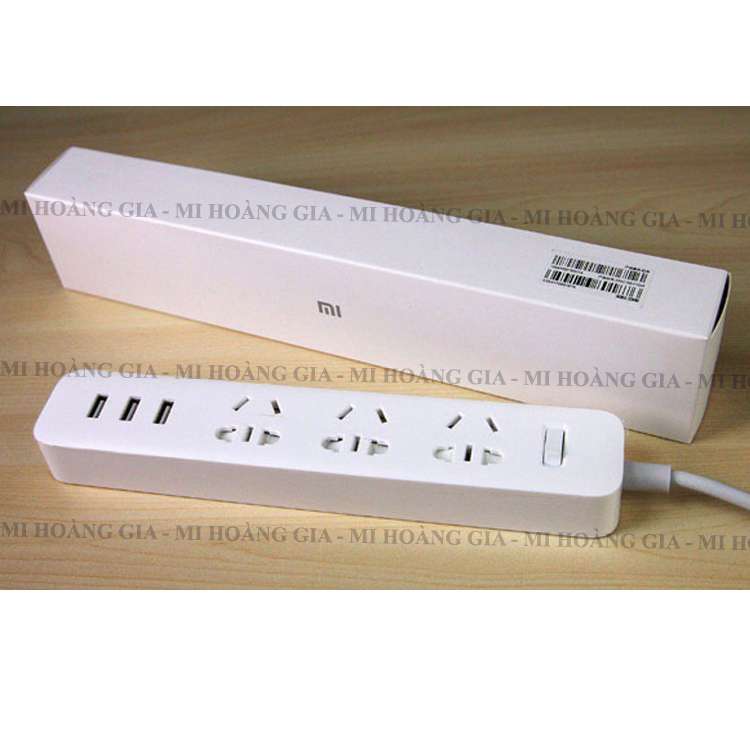 Ổ Cắm Điện Tích Hợp Sạc USB Xiaomi Mi Power Strip - Hàng Chính Hàng