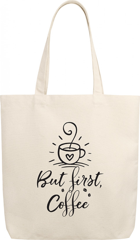 Túi Vải Canvas - But First Coffee