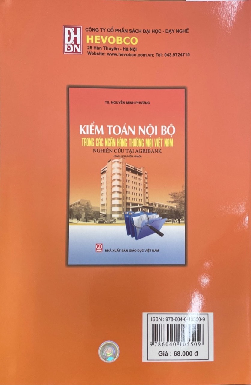 Kiểm Toán Nội Bộ Trong Các Ngân hàng Thương Mại Việt Nam - Nghiên Cứu Tại Agribank ( Sách Chuyên Khảo)