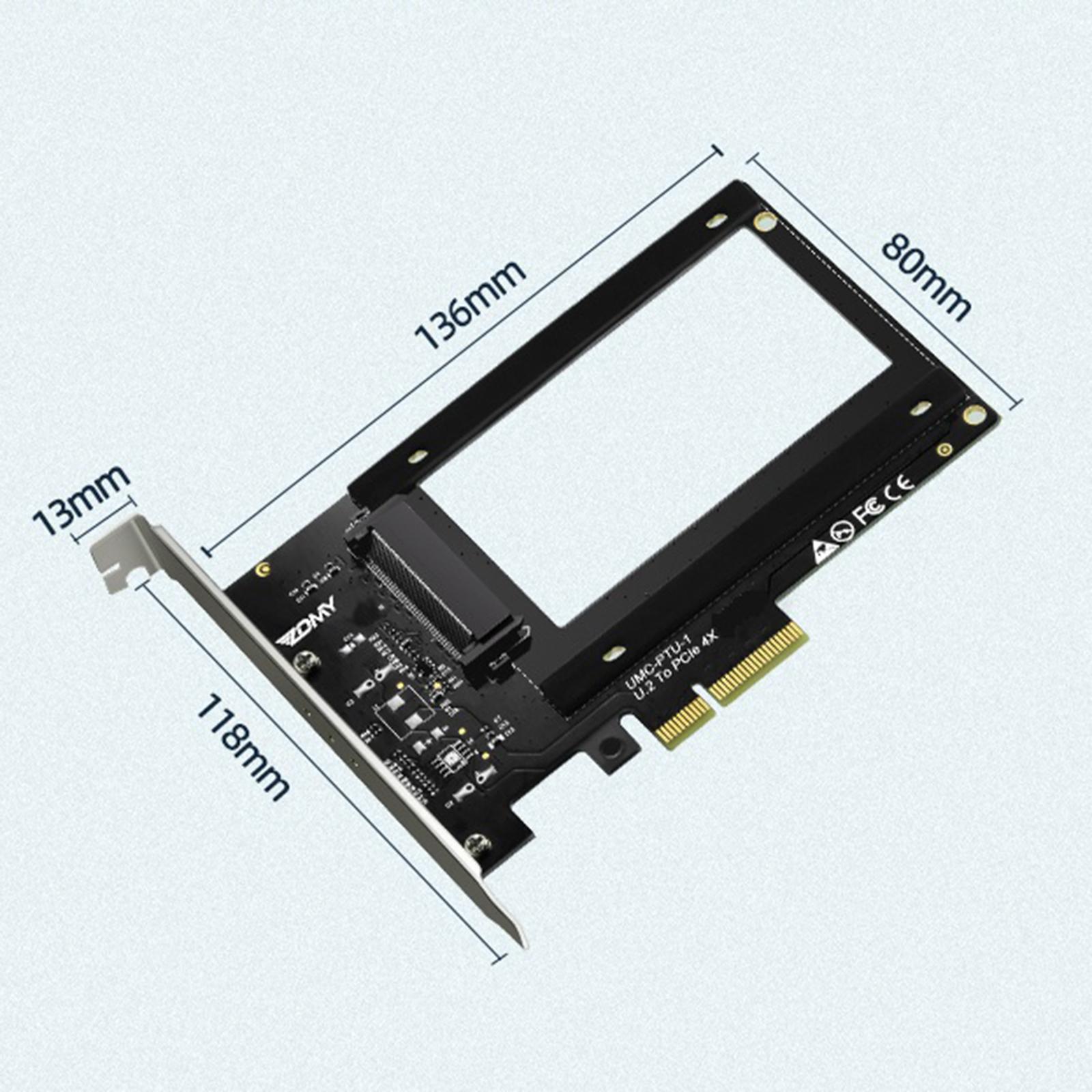 U.2 to X4 3.0 Adapter SFF-8639 Adapter U.2 Port