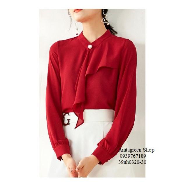 39nh0320-ÁO SƠ MI CÔNG SỞ BÈO s-6xl