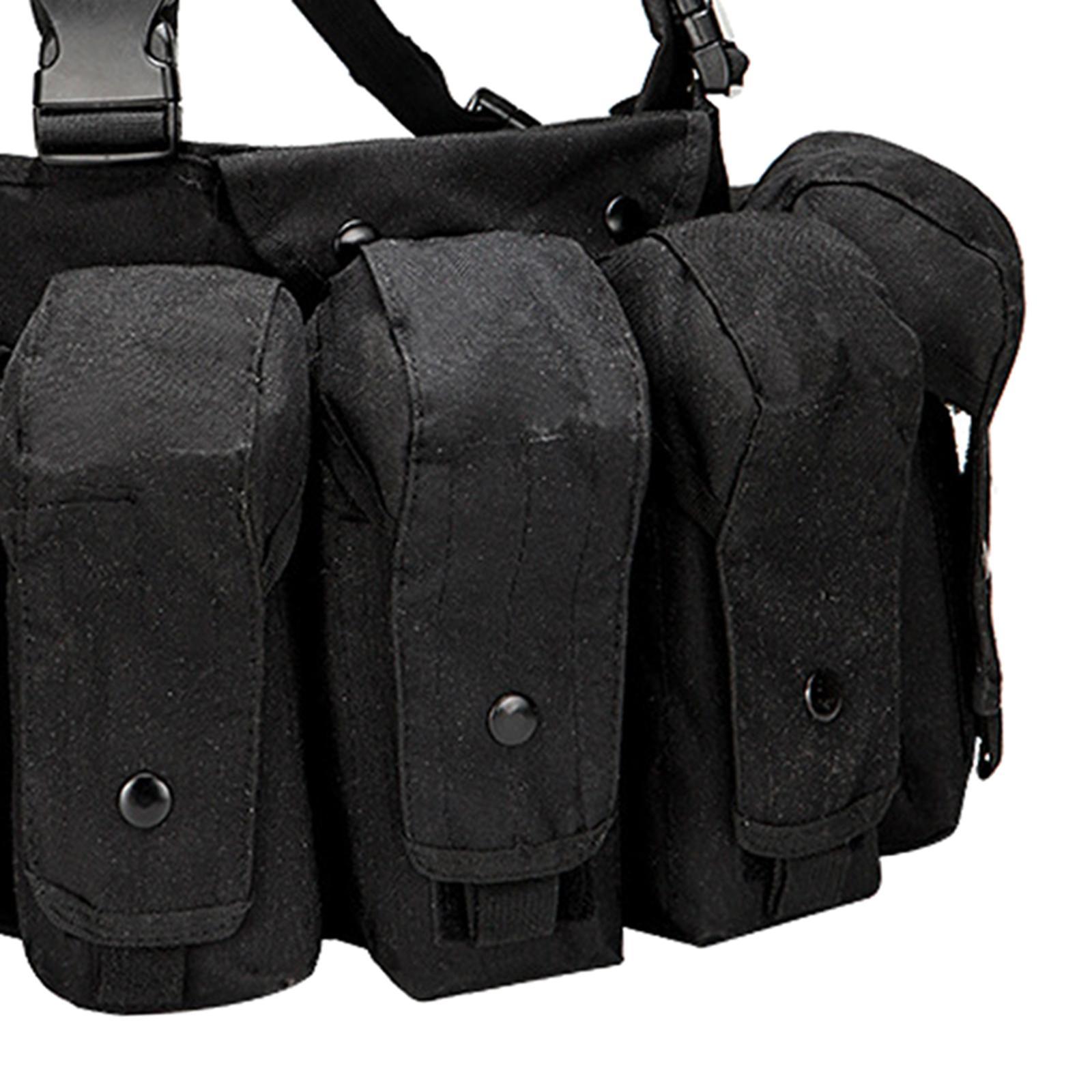 MOLLE Harness Chest Rig Adjustable  Modular Vest
