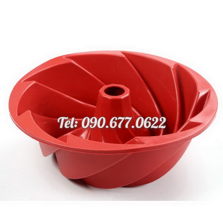 Khuôn silicone làm bánh, rau câu hình xoắn ốc size 20 cm – Mã số 1202