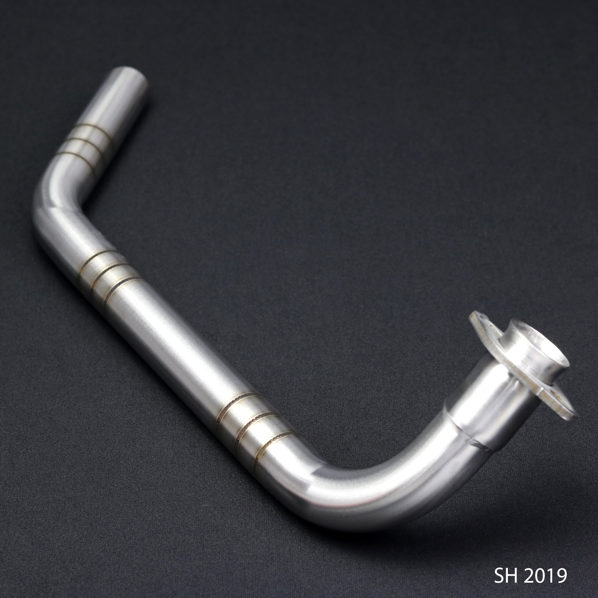 Cổ pô xe SH gắn pô zin chất liệu inox 304 tặng kèm khâu nối