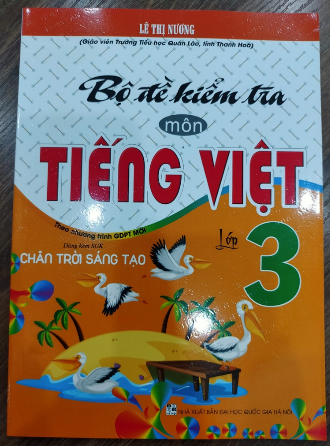 Sách - Bộ Đề Kiểm Tra Môn Tiếng Việt Lớp 3