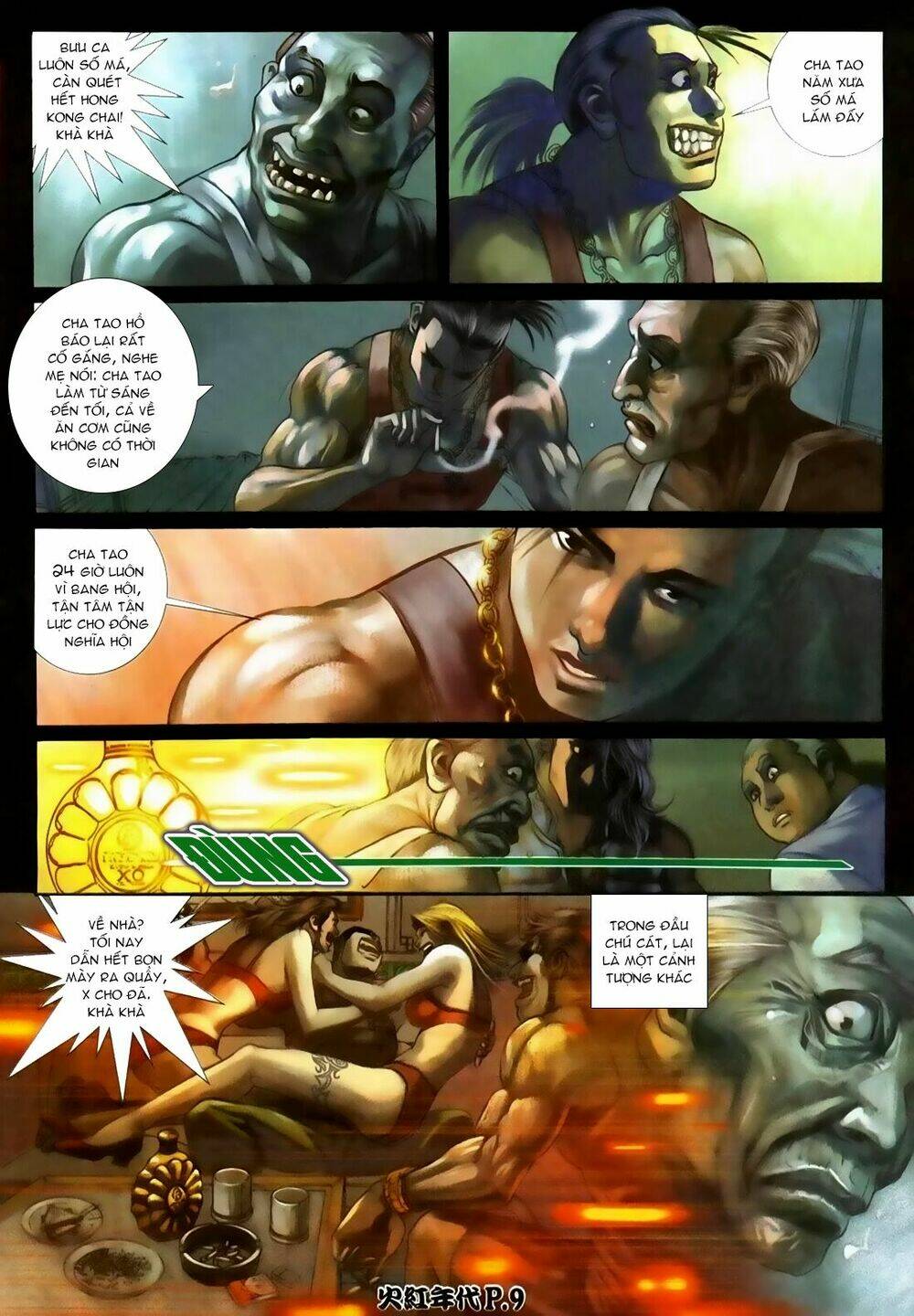 hỏa hồng niên đại hắc cốt đường chapter 115 5