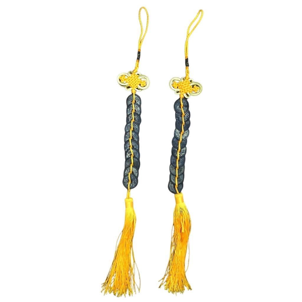 Xâu Tiền Xu Cổ Thập Đế phong thủy cho nhà và xe  206765